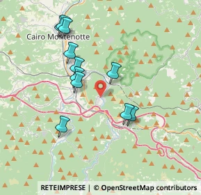 Mappa Viale della Libertà, 17014 Cairo Montenotte SV, Italia (3.57273)