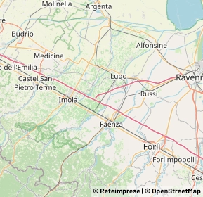 Mappa 48027 Solarolo RA, Italia (13.6735)