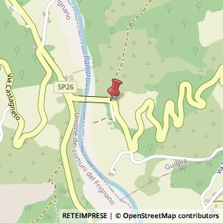 Mappa Via Ponte Samone,  5504, 41052 Guiglia, Modena (Emilia Romagna)