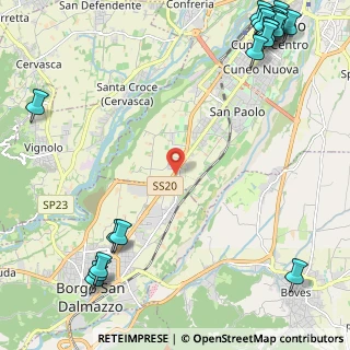 Mappa Corso Francia, 12010 Cuneo CN, Italia (3.7185)