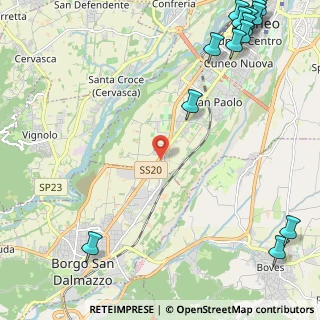 Mappa Corso Francia, 12010 Cuneo CN, Italia (3.71286)