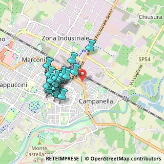 Mappa Via II Giugno, 40026 Imola BO, Italia (0.7605)