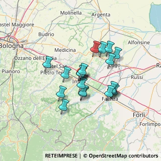 Mappa Via II Giugno, 40026 Imola BO, Italia (10.452)