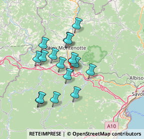 Mappa 17043 Carcare SV, Italia (6.01813)