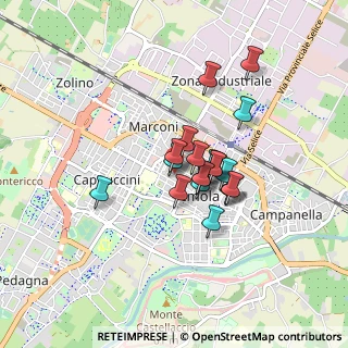Mappa Via Camillo Zampieri, 40026 Imola BO, Italia (0.6095)