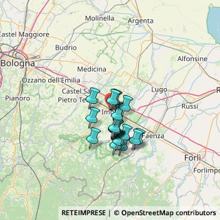Mappa Via Purocelo, 40026 Imola BO, Italia (9.125)