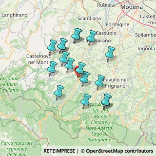 Mappa Piazza europa, 41045 Montefiorino MO, Italia (12.40941)