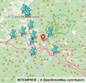 Mappa Via Antonio Gramsci, 17014 Cairo Montenotte SV, Italia (3.91)