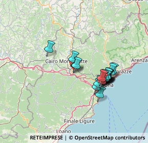 Mappa Via Antonio Gramsci, 17014 Cairo Montenotte SV, Italia (12.2045)