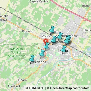 Mappa Via della Solidarietà, 40026 Imola BO, Italia (1.45)