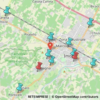 Mappa Via della Solidarietà, 40026 Imola BO, Italia (2.59636)