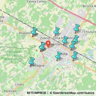 Mappa Via Croce Coperta, 40026 Imola BO, Italia (1.77167)