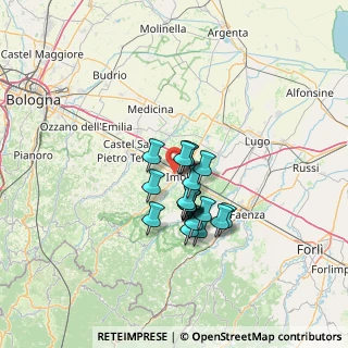 Mappa Via Croce Coperta, 40026 Imola BO, Italia (9.3835)