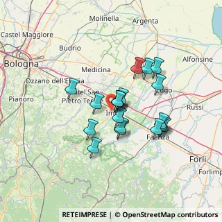 Mappa Via Croce Coperta, 40026 Imola BO, Italia (10.72421)
