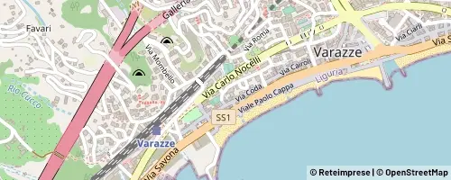 Mappa Varazze
