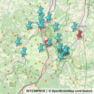 Mappa SP 325, 40037 Sasso Marconi BO, Italia (3.7715)