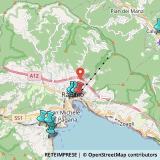 Mappa Via Betti Fratelli, 16035 Rapallo GE, Italia (2.48364)