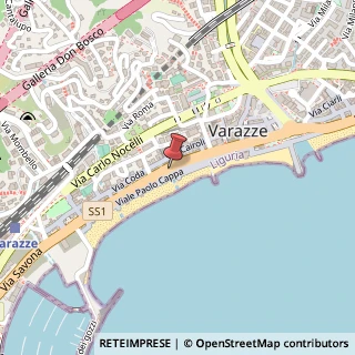 Mappa Corso Cristoforo Colombo, 11, 17019 Varazze, Savona (Liguria)