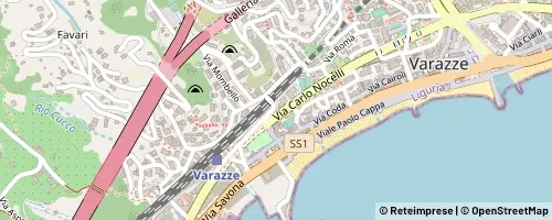 Mappa Varazze