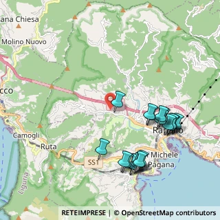 Mappa Via Privata Cassottana, 16035 Rapallo GE, Italia (2.2875)