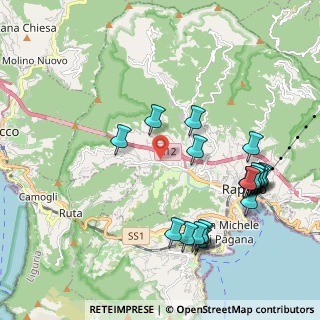 Mappa Via Privata Cassottana, 16035 Rapallo GE, Italia (2.3115)