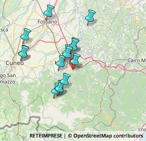 Mappa Via delle Chiarole, 12080 Vicoforte CN, Italia (13.14867)