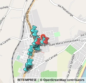 Mappa Via Federico de Roberto, 95016 Mascali CT, Italia (0.465)