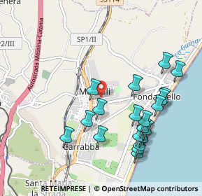 Mappa Via Federico de Roberto, 95016 Mascali CT, Italia (1.17)