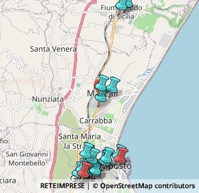 Mappa Via Roma, 95016 Mascali CT, Italia (3.0875)