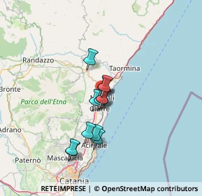 Mappa Via Guglielmo Marconi, 95016 Mascali CT, Italia (10.855)