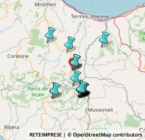 Mappa Via G. Rotolo, 90025 Lercara Friddi PA, Italia (11.8995)