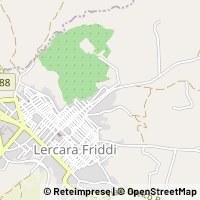 Mapa Lercara Friddi