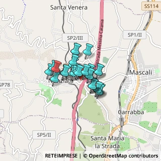 Mappa Strada Provinciale Riposto Mascali, 95016 Mascali CT, Italia (0.51071)