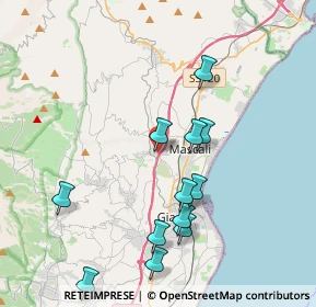 Mappa Strada Provinciale Riposto Mascali, 95016 Mascali CT, Italia (4.4725)