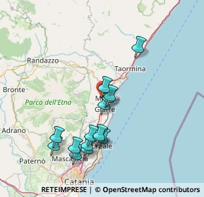 Mappa Strada Provinciale Riposto Mascali, 95016 Mascali CT, Italia (16.09533)