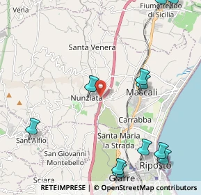 Mappa Strada Provinciale Riposto Mascali, 95016 Mascali CT, Italia (3.23545)