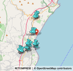 Mappa Via Traversa VI, 95016 Mascali CT, Italia (4.00412)