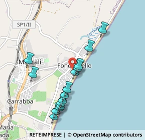 Mappa Via Traversa VI, 95016 Mascali CT, Italia (1.054)