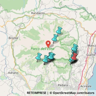 Mappa Etna, 95032 Belpasso CT, Italia (8.65095)