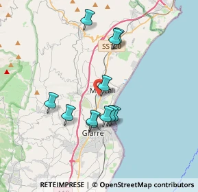 Mappa Via Ottaviano, 95016 Mascali CT, Italia (3.51636)