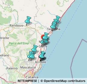 Mappa Via Ottaviano, 95016 Mascali CT, Italia (12.10625)