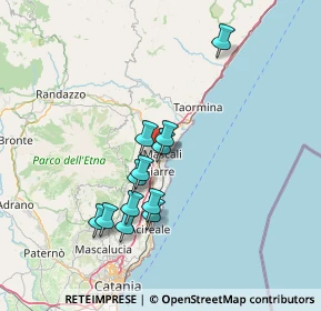 Mappa Via Ottaviano, 95016 Mascali CT, Italia (13.85)