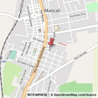 Mappa Via S. Giuseppe, 148, 95016 Mascali CT, Italia, 95016 Mascali, Catania (Sicilia)