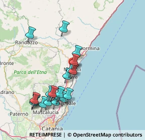 Mappa Via Carrata III Traversa, 95016 Mascali CT, Italia (17.04053)