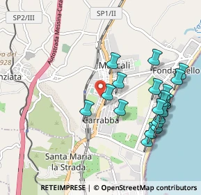 Mappa Via Siculo Orientale, 95016 Mascali CT, Italia (1.1755)