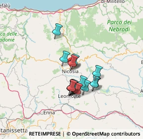 Mappa Via San Simone, 94014 Nicosia EN, Italia (11.38471)