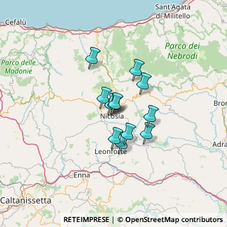 Mappa Via Pio la Torre, 94014 Nicosia EN, Italia (9.6075)