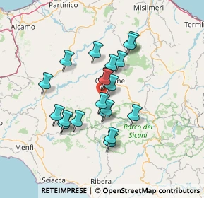 Mappa Via Alessandro Manzoni, 90030 Campofiorito PA, Italia (12.58)