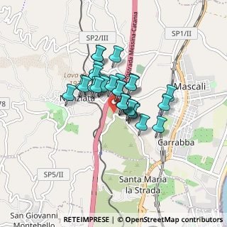 Mappa SP2iii, 95016 Mascali CT, Italia (0.58276)