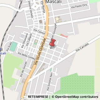 Mappa Via Luigi Pirandello, 14, 95016 Mascali, Catania (Sicilia)